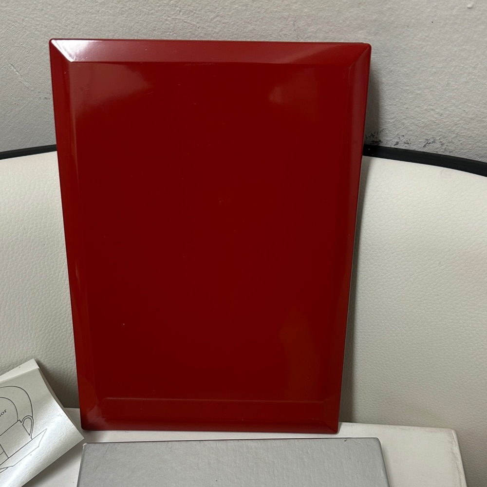 Christian Dior Address Note Book From Japan Red and Silver Gift Set - Picture 5 of 14
